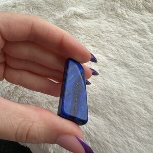 lapis lazuli pendant from Afghanistan